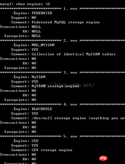 mysql一些使用技巧 的图文详细介绍
