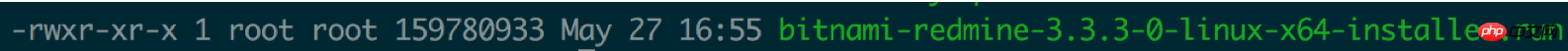 Linux使用bitnami安装redmine的方法