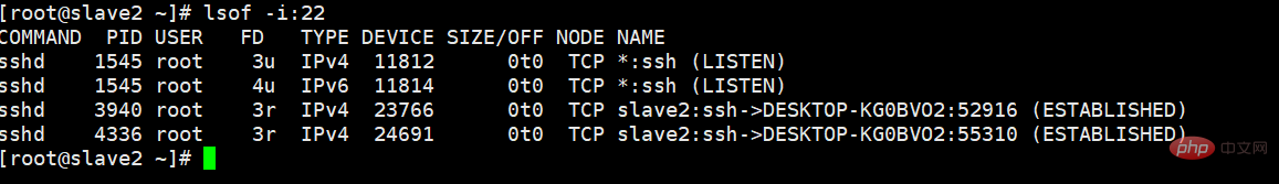 linux如何查看端口被哪个进程占用?