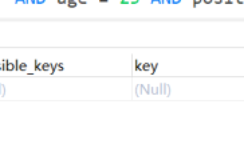 最详细的 MySQL 执行计划和索引优化！