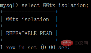 MySQL的四种事务隔离级别