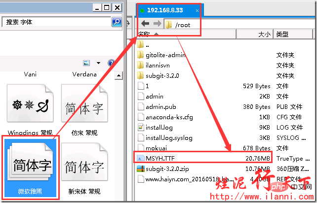 linux怎样安装字体