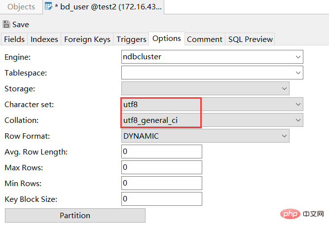 mysql存储不了中文字符串怎么办