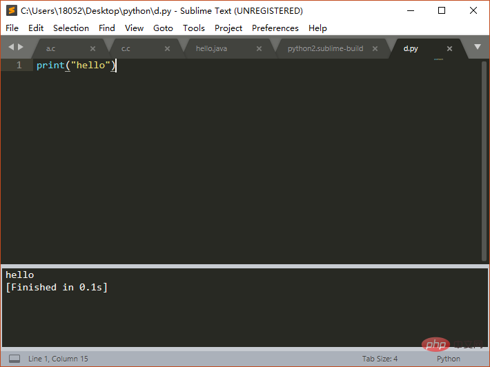详解win10下sublime text3配置运行python的方法