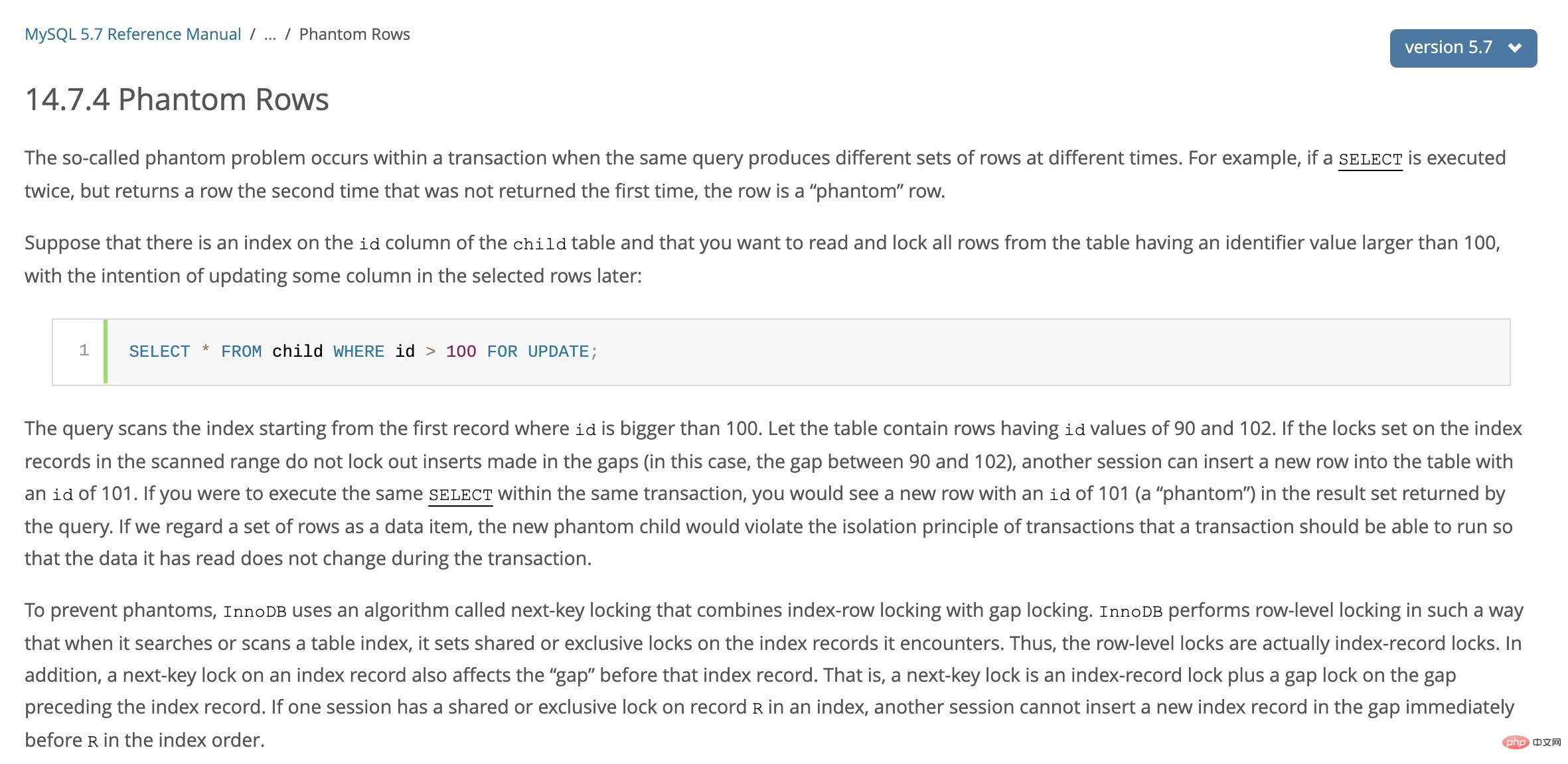 对MySQL锁、事务、MVCC的简单认识