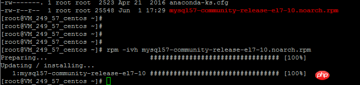 Linux下MySQL5.7.18 yum方式从卸载到安装图文详解