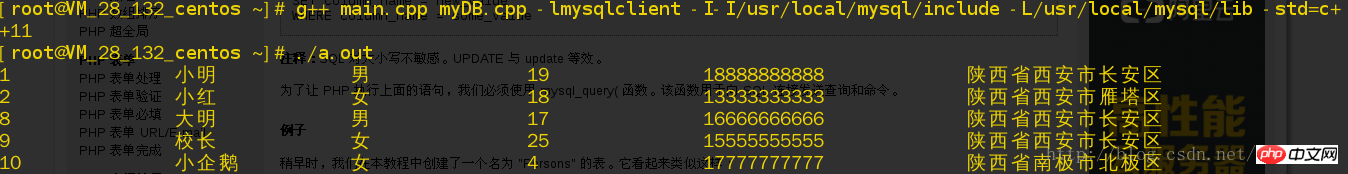 Linux下如何实现C++操作Mysql数据库的详细介绍