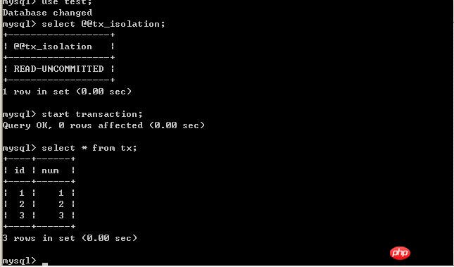 深入了解mysql中4类隔离级别