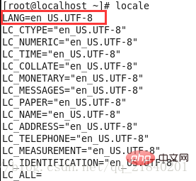linux怎样修改字符集