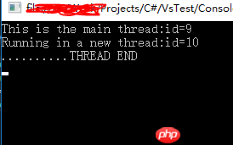 C#中多线程之Thread类详解