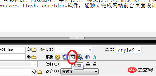 Dreamweaver裁剪图片技巧详解