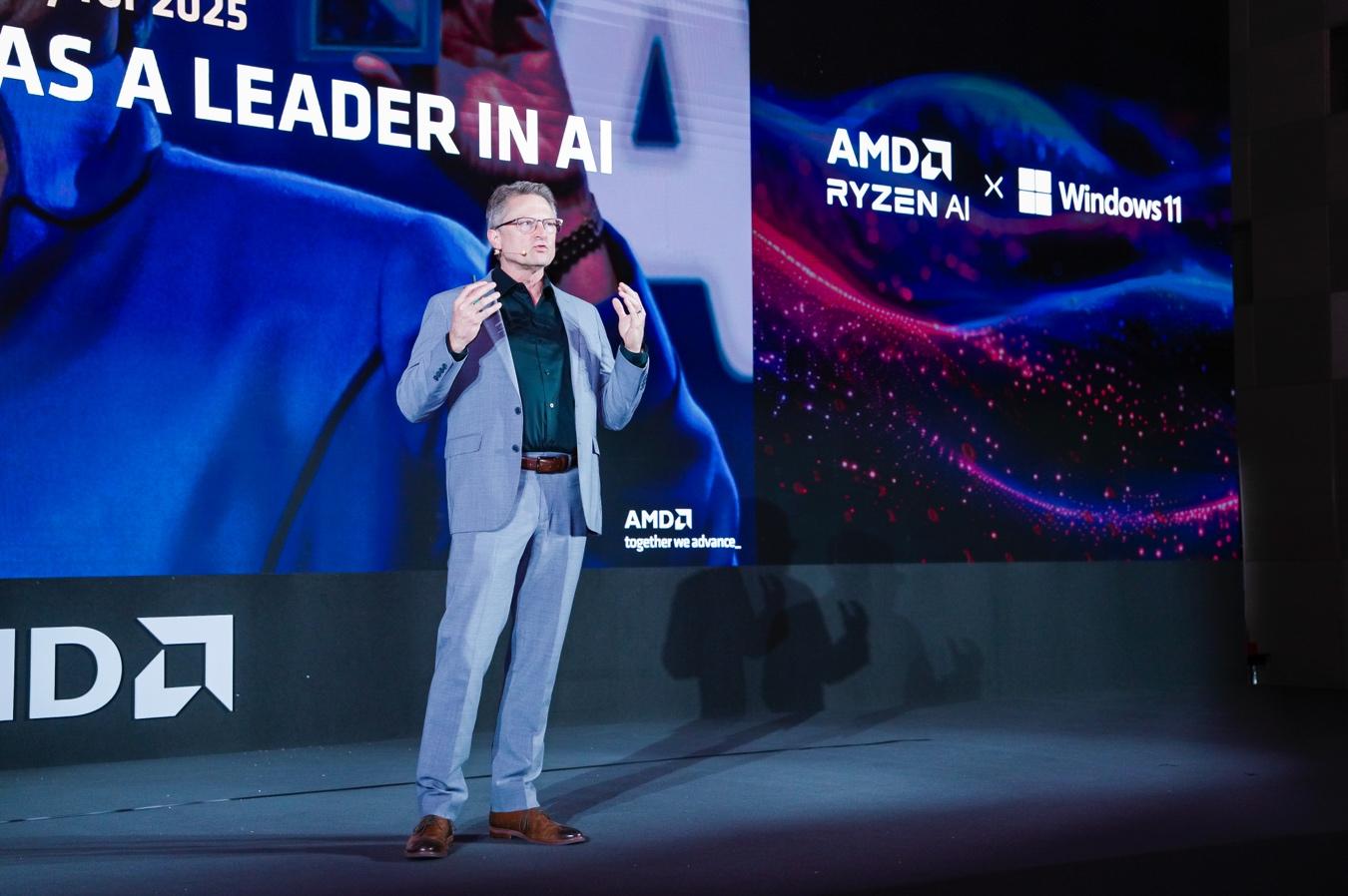 AMD与微软强强携手,开启 Windows 11 AI+PC新时代