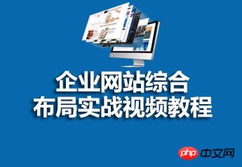 企业网站综合布局实战视频教程 企业网站综合布局实战视频教程