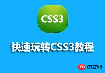 快速玩转CSS3教程 快速玩转CSS3教程
