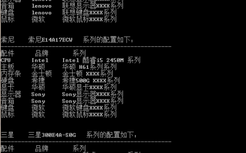 C#中Builder生成器模式解决配置电脑的问题详解