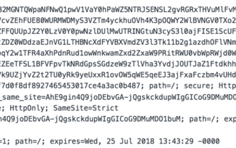 关于http前端存储的总结
