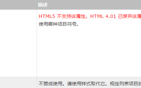 HTML li标签是干嘛的？HTML li标签用法和属性的介绍