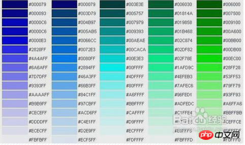 HTML font标签的color属性是什么?fontcolor的用法介绍(附颜色代码表)