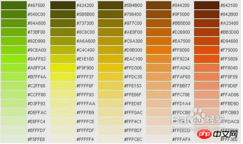 HTML font标签的color属性是什么?fontcolor的用法介绍(附颜色代码表)