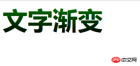 css颜色渐变实例:css3文字颜色渐变的实现方法