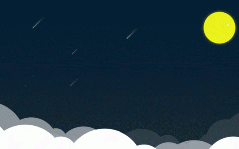 CSS+JS如何实现浪漫流星雨动画效果？（代码示例）