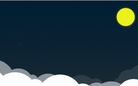 CSS 、JS实现浪漫流星雨动画