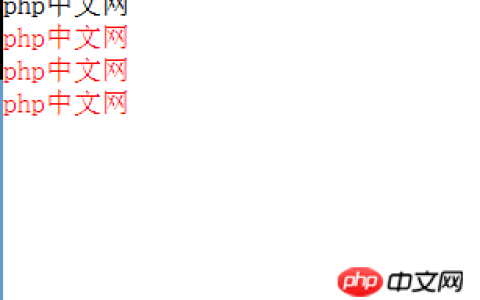 cssnot选择器是什么?not()选择器详解