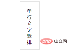 css实现文字竖排效果