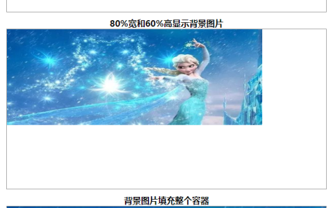 CSS3中background-size实现背景图片大小可自定义的几种效果（代码实例 ）