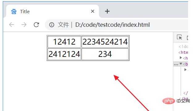 html中怎么让表格居中