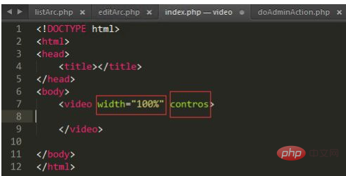 html video方法怎么用