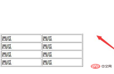 css中怎么把表格往下移