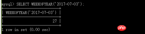 MySQL中常用日期时间函数有哪些