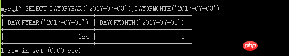 MySQL中常用日期时间函数有哪些