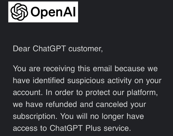 灾难日!ChatGPT又双叒大面积封号了...