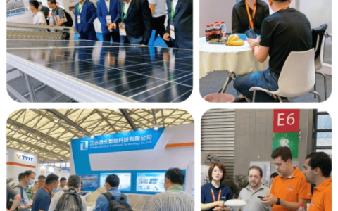 德天智能光伏清扫机器人惊艳2023上海SNEC