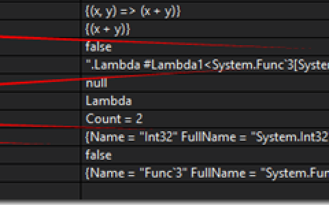 C#中关于表达式树的简单介绍