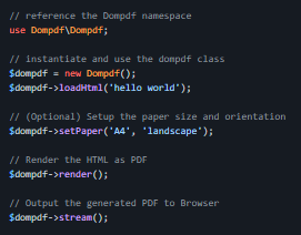Dompdf