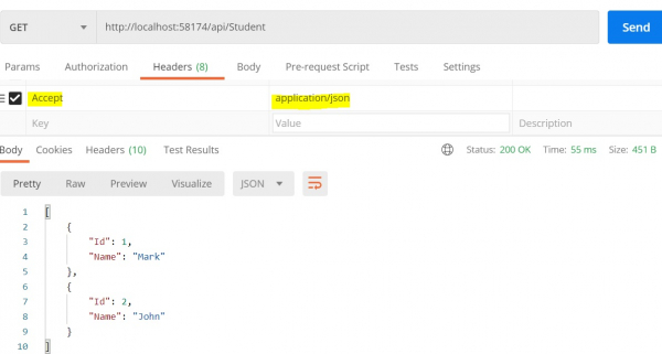 什么是 Asp.Net webAPI C# 中的内容协商?