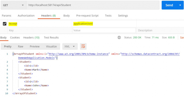 什么是 Asp.Net webAPI C# 中的内容协商?