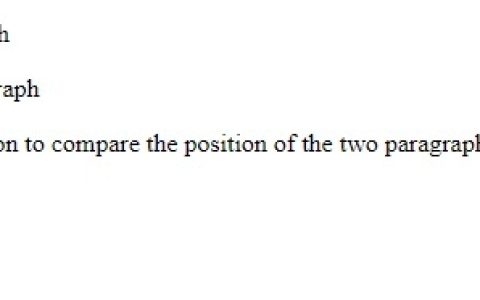 HTML DOM compareDocumentPosition() 方法

比较文档位置
