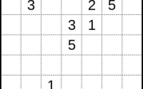 一个数字连线游戏？