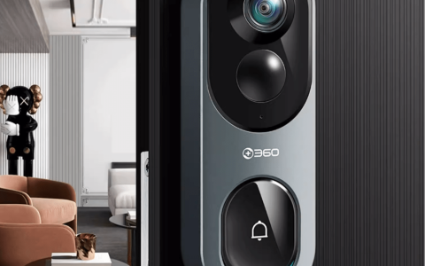 360发布全新的可视门铃6 Pro AI全景版：拥有360°镜头和红外夜视功能，价格从459元起