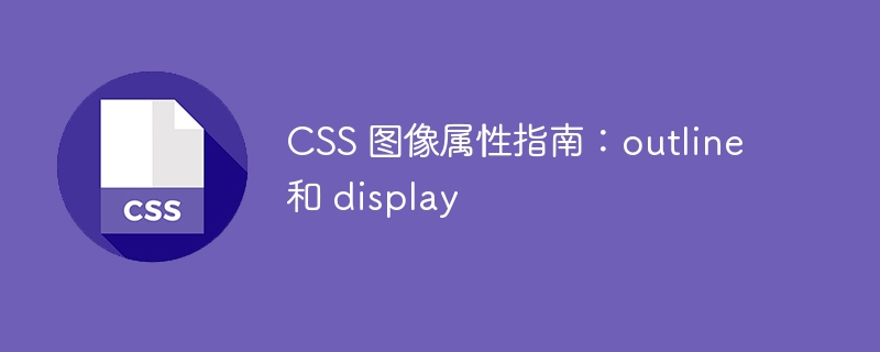 css 图像属性指南:outline 和 display