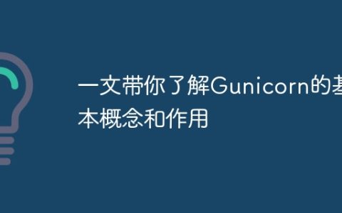 深入了解Gunicorn的基本原理和功能