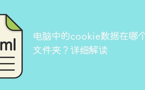 电脑中的cookie数据在哪个文件夹？详细解读