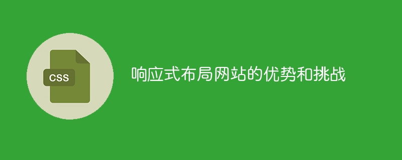 响应式布局网站的优势和挑战