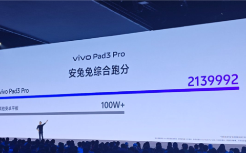 行业唯一！vivo Pad3 Pro跑分超213万：全球首款天玑9300平板