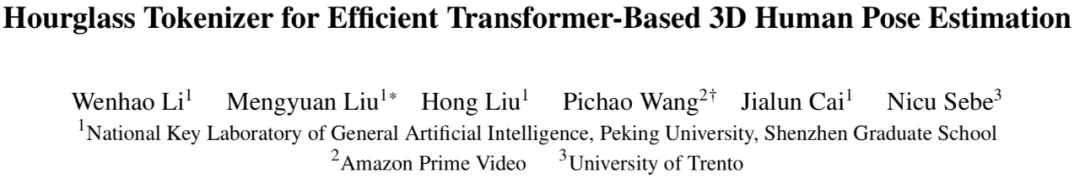让视频姿态Transformer变得飞速,北大提出高效三维人体姿态估计框架HoT