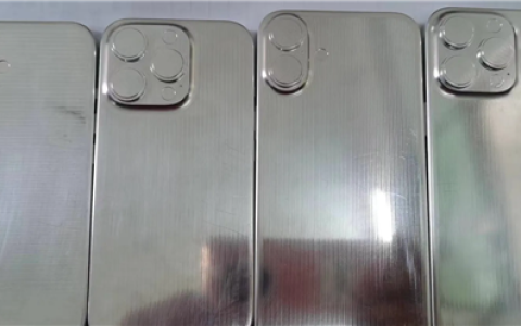iPhone 16系列机模出炉：斜向相机排布终于换样式了